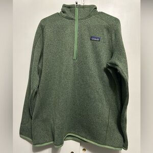 Patagonia Women’s Zip-Up Better Sweater in Forest Green NWOT